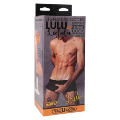 Vac-U-Lock Realistic Cocks - Lulu of Leolulu 8 inch ULTRASKY