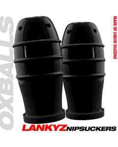 [SIL] LANKYZ Nipple Suckers Black