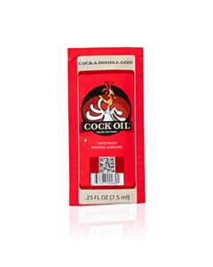 COCK OIL Water Based Lubricant Sachet 0.25 oz / 7.4 ml
