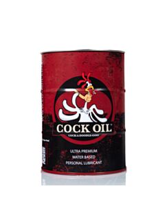 COCK OIL Metal Drum - Empty