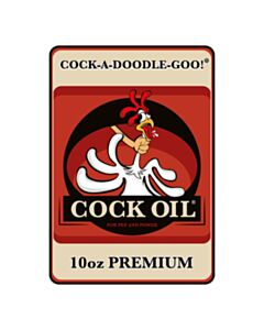COCK OIL Aluminium Store Promotion Sign