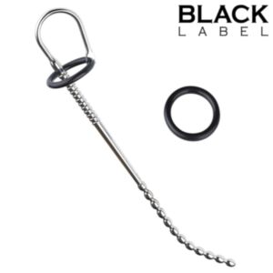 Long Beaded - Urethral Stretcher w. Silicone Rings