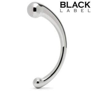 The Curvy Stainless Steel Double Ended G-Spot Dildo