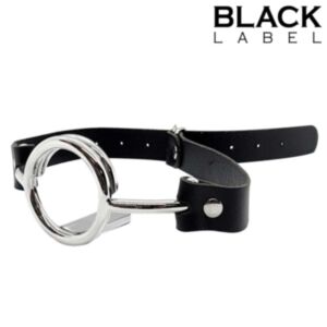 Stainless Steel Ring Gag With Tongue Depressor