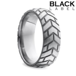 Stainless Steel Tire Jumbo DoNut Cockring 40 mm.