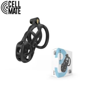 CELLMATE - Guardian Chastity Cage Black Size 3