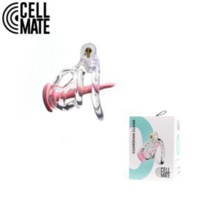 CELLMATE - Guardian Chastity Cage Clear Size 0