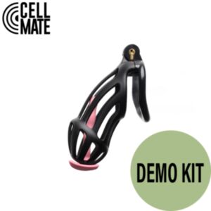CELLMATE - Centurion Black Chastity Cage Demo Kit